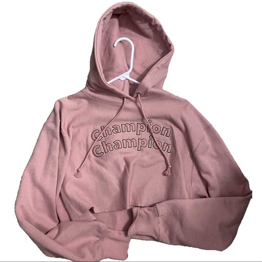 Cropped Champion Hoodie